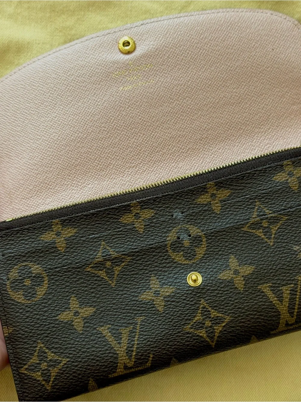 Vintage Louis Vuitton Monogram Speedy 30 Handbag with Matching Wallet - Brown